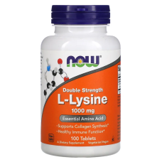 NOW L-Lysine 1000mg - 100tab