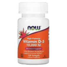 NOW Vitamin D3 (10 000ЕД) - 120caps