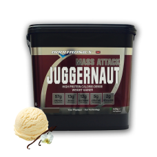 Boditronics Гейнер Mass Attack Juggernaut 4000 g vanilla ice cream