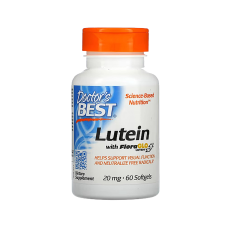 Doctor's Best Лютеин Lutein с Lutemax 2020, 20 мг, 60 мягких таблеток