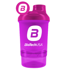 Biotech USA шейкер 300ml +150ml - розовый