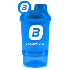 Biotech USA шейкер 300ml +150ml - синий