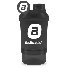 Biotech USA шейкер 300ml +150ml - черный