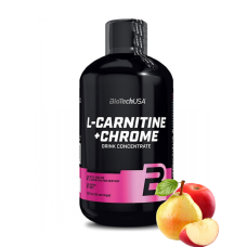 Biotech USA Л-карнитин L-Carnitine+Chrome 500 ml apple-pear