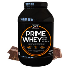 QNT Протеин Prime Whey 908 гр. бельгийский шоколад брауни
