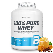Biotech USA Протеин 100% Pure Whey 2270g, карамель-капучино