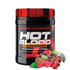 Scitec Nutrition Hot Blood Hardcore 375g (красные ягоды)
