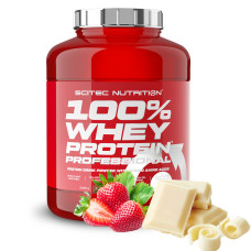 Scitec Nutrition Протеин 100% Whey Protein Professional 2350 g (клубника с белым шоколадом)
