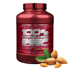 Scitec Nutrition Протеин говяжий 100% Hydrolyzed Beef Isolate Peptides 1800 g (Миндальный хруст)