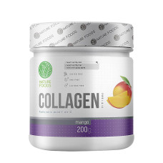 Nature Foods Collagen + Hyaluronic acid + Vit C 200g (Манго)