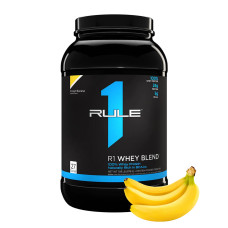 R1 Протеин сывороточный Whey Blend,  2 lbs. (Замороженный Банан)