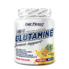 Be First Глютамин Glutamine powder 300 гр (Ананас)