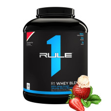 R1 Протеин сывороточный Whey Blend,  5 lbs. (Клубника крем)