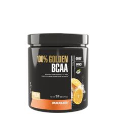 Maxler 100% Golden BCAA 210g апельсин