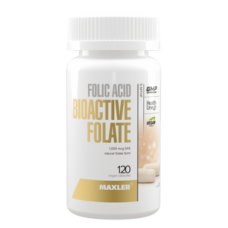 Maxler Folic Acid Bioactive Folate 120 vcaps
