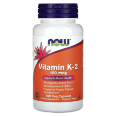 NOW Vitamin K-2 100mcg - 100caps