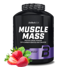 Biotech USA Muscle Mass 4000g strawberry