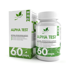 Natural Supp Alpha Test 60 caps