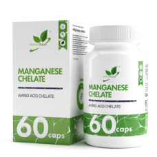 Natural Supp Manganese chelate 60 caps