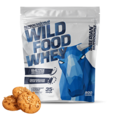 Siberian Nutrogunz Wild food whey 900 g (Ореховое печенье)