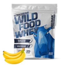 Siberian Nutrogunz Wild food whey 900 g (Банан)