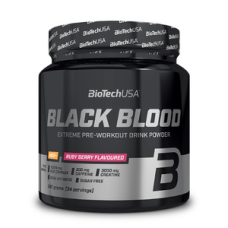 Biotech USA Black Blood NOX+ 330g (34порц.) - красные ягоды