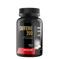 Maxler Кофеин Caffeine 200mg 100 tab