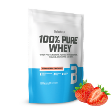 Biotech USA Протеин 100% Pure Whey 1000g - клубника