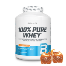 Biotech USA Протеин 100% Pure Whey 2270g солёная-карамель