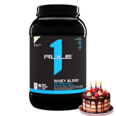 R1 Протеин сывороточный Whey Blend,  2 lbs. (Праздничный Торт)