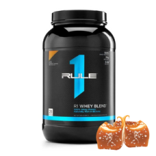R1 Протеин сывороточный Whey Blend,  2 lbs. (Соленая Карамель)