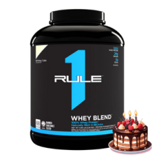 R1 Протеин сывороточный Whey Blend,  5 lbs. (Праздничный Торт)