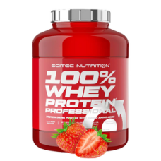 Scitec Nutrition Протеин 100% Whey Protein Professional 2350 g (Клубника)