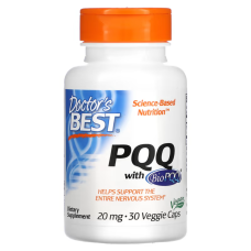 Doctor's Best, PQQ with BioPQQ, 20 mg, 30 капсул