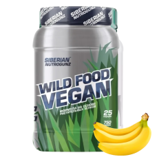 Siberian Nutrogunz WILD FOOD VEGAN 750 грамм (Банан)