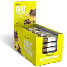Biotech USA Батончик Oat and Fruits, 70g  шоколад-банан