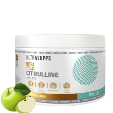Ultrasupps Ultra Gold Citruline malate 200g - яблоко