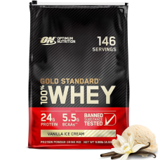 ON Протеин Whey Gold Standart 10lb - (Ваниль)