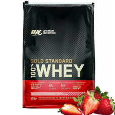 ON Протеин Whey Gold Standart 10lb - (Клубника)