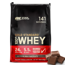 ON Протеин Whey Gold Standart 10lb - (Молочный шоколад)