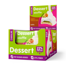 CHIKALAB Протеиновое печенье с суфле Dessert - Фисташковое суфле с хрустящим тестом