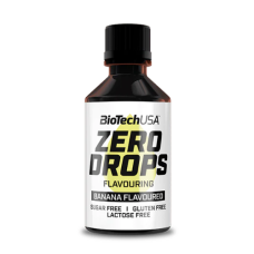 Biotech USA Zero Drops 50 ml Banana
